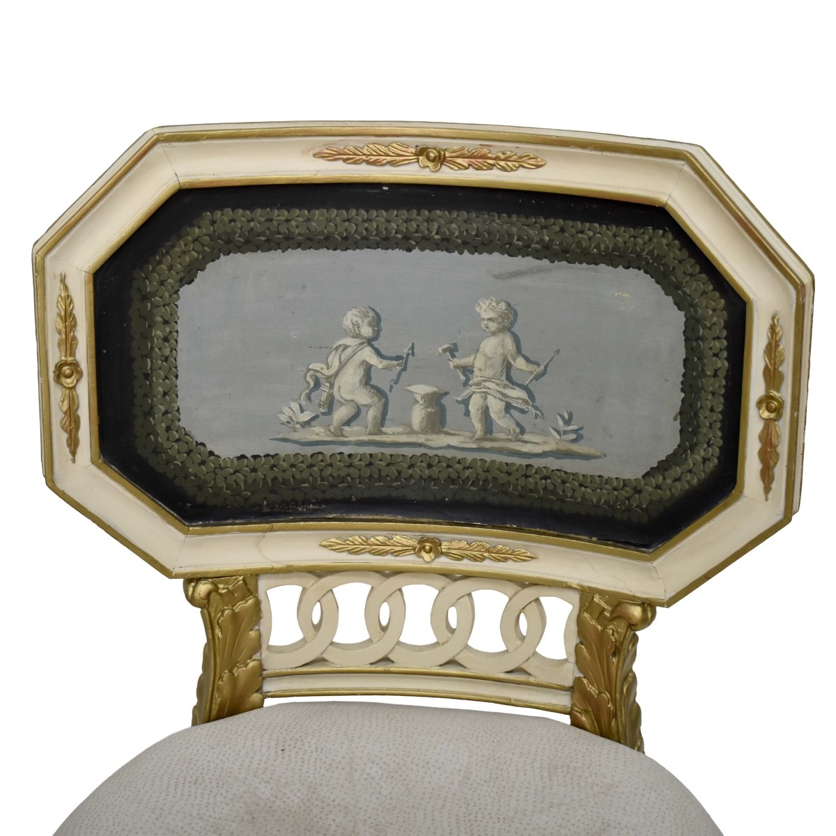 Hand Painted Venetian Side Chairs