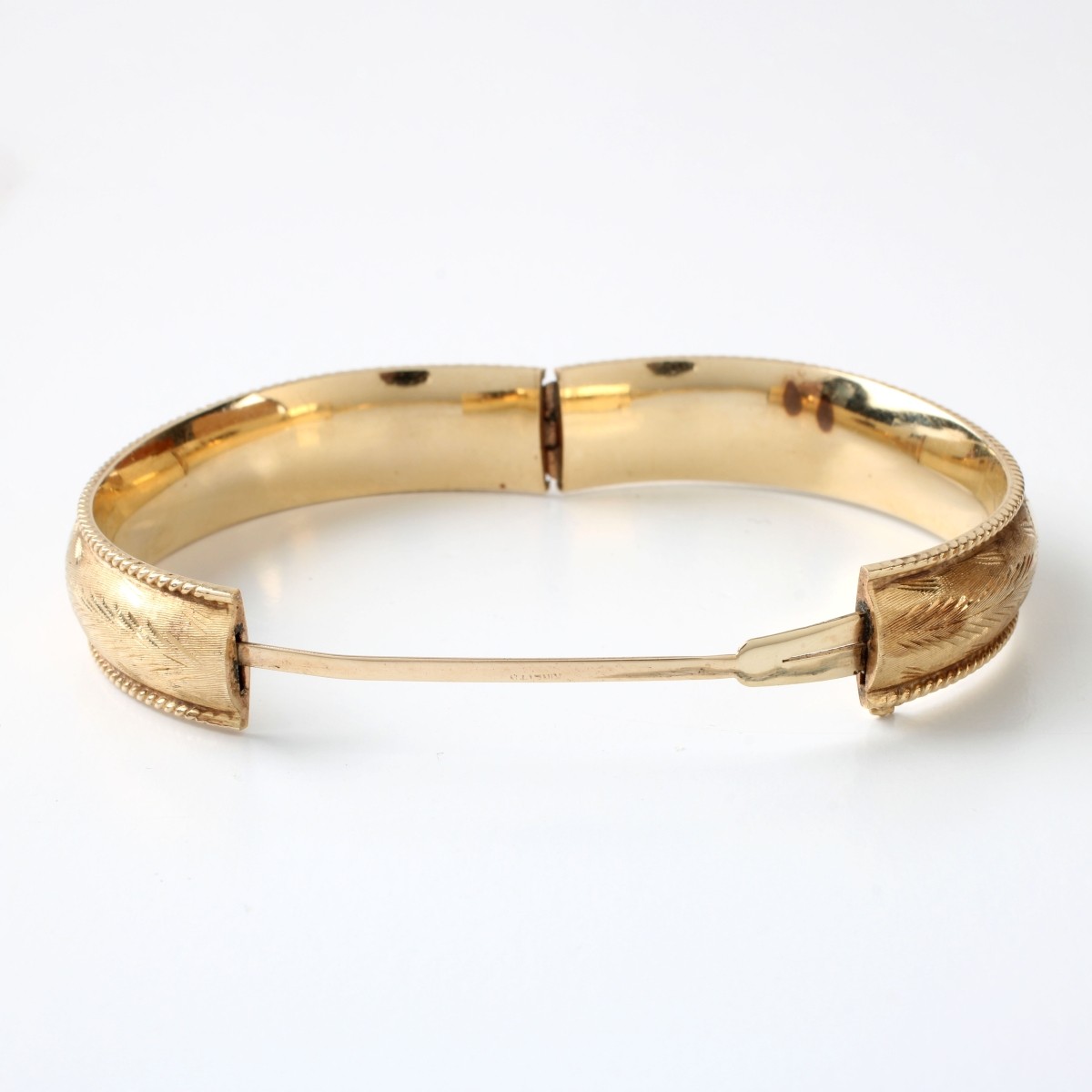14K Bangle Bracelet