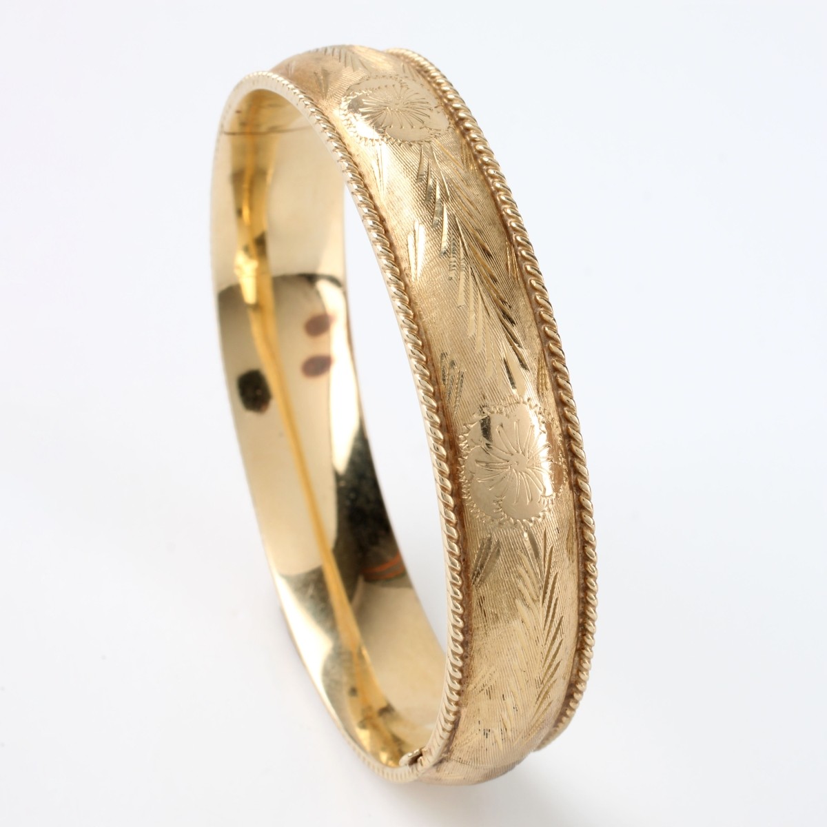 14K Bangle Bracelet