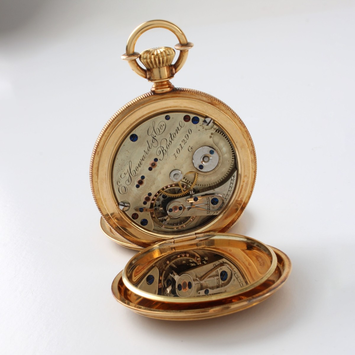 E Howard 18K Pocket Watch