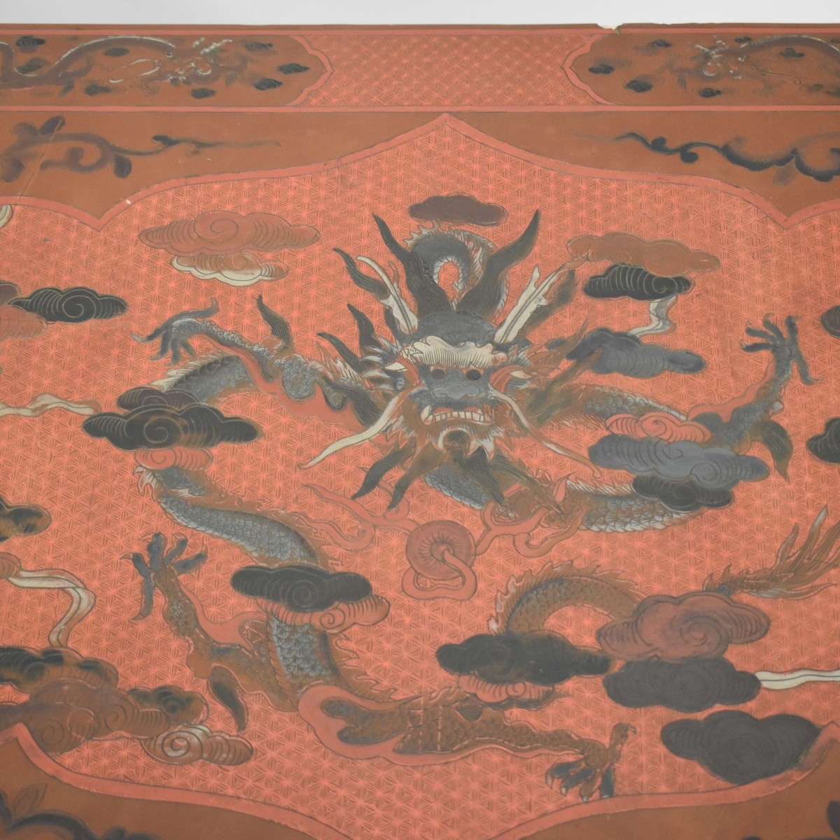 Chinese Red Lacquered Table