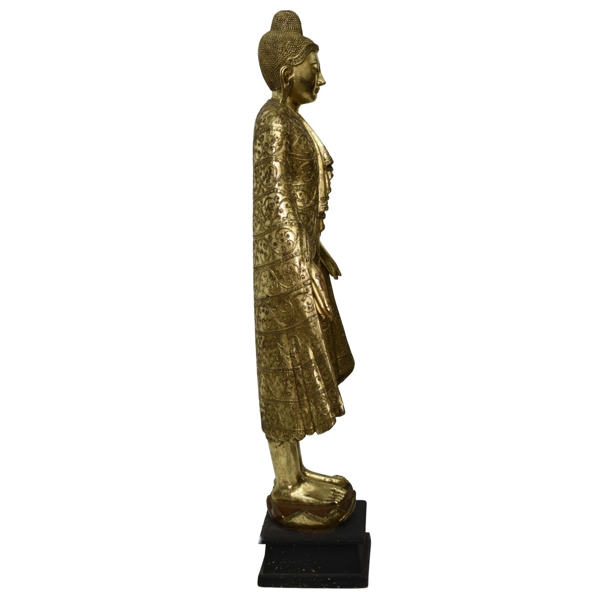 Large Burmese Gilt Buddah
