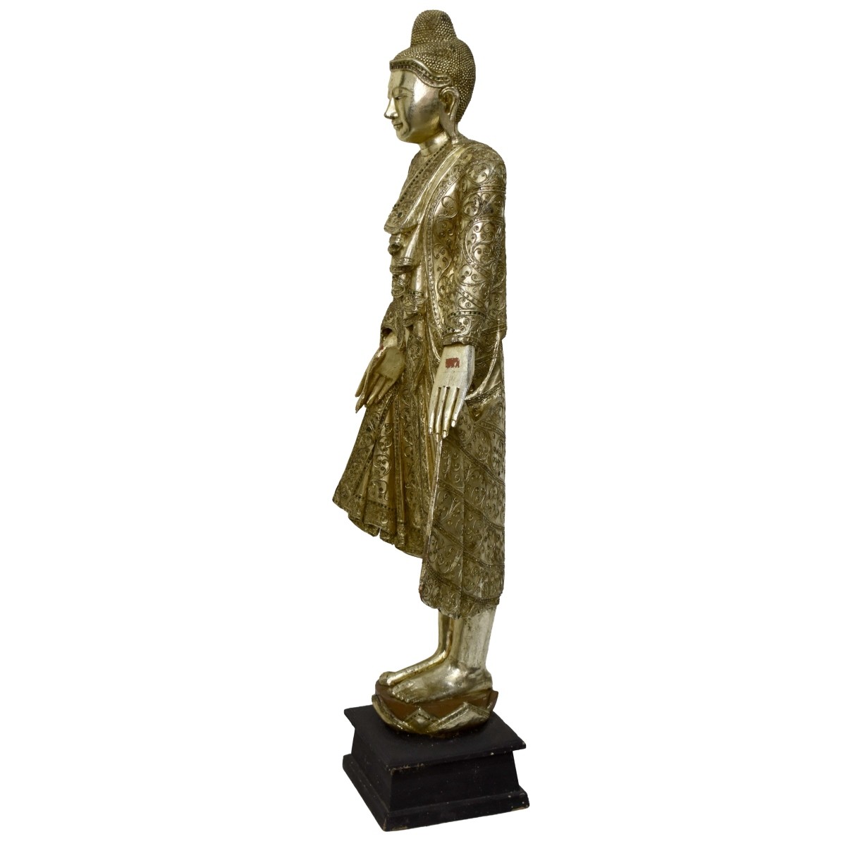Large Burmese Gilt Buddah