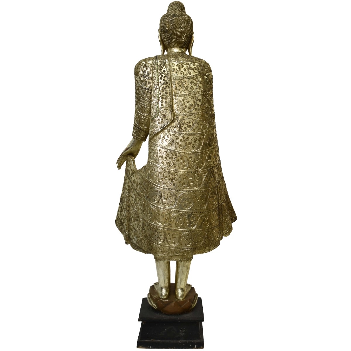 Large Burmese Gilt Buddah