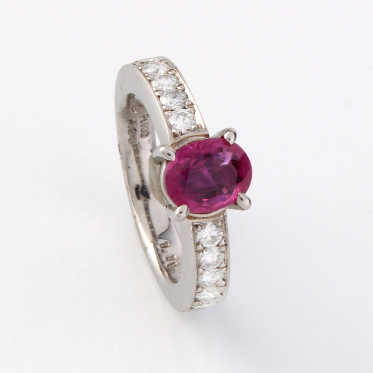 GIA Burma No-heat Ruby Ring