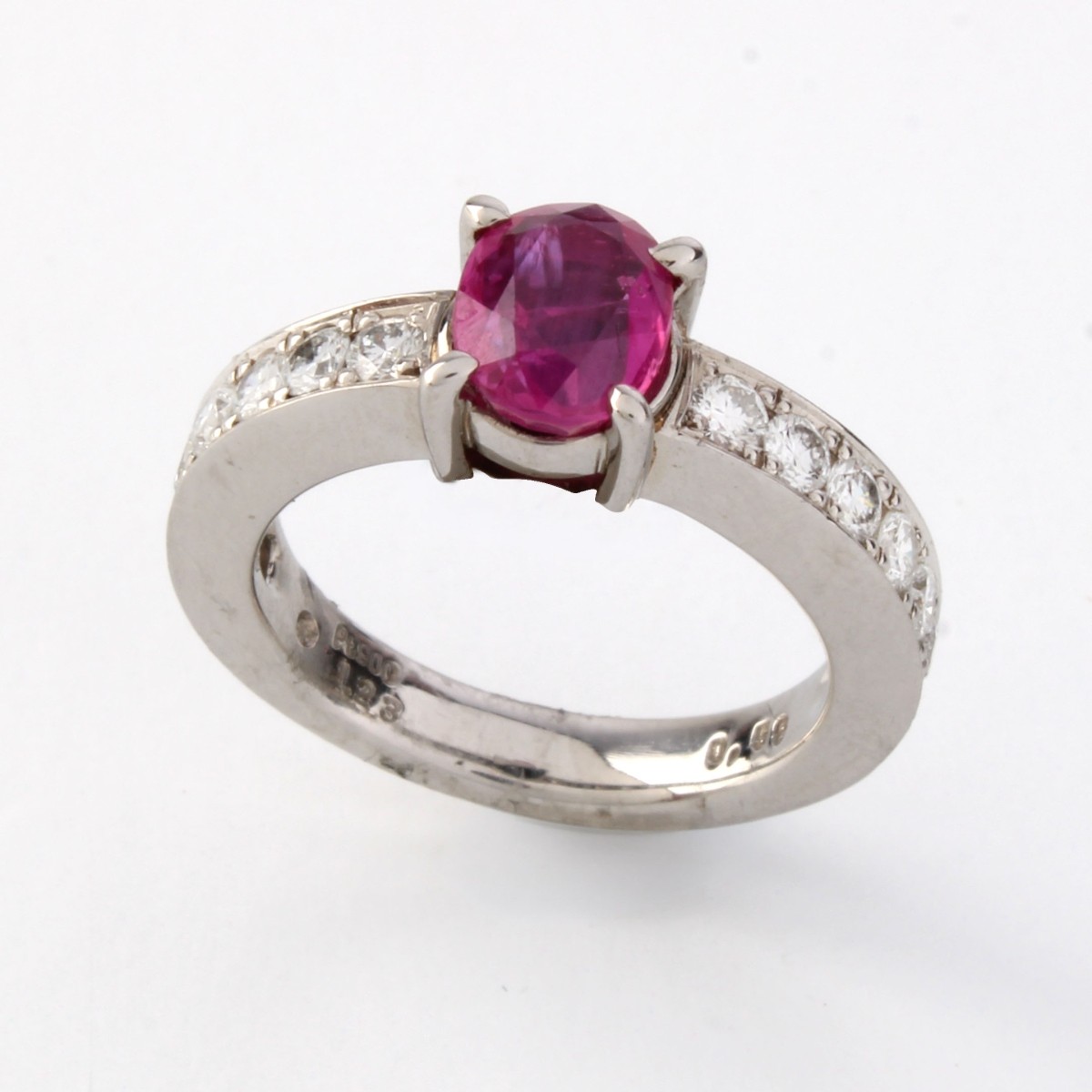 GIA Burma No-heat Ruby Ring