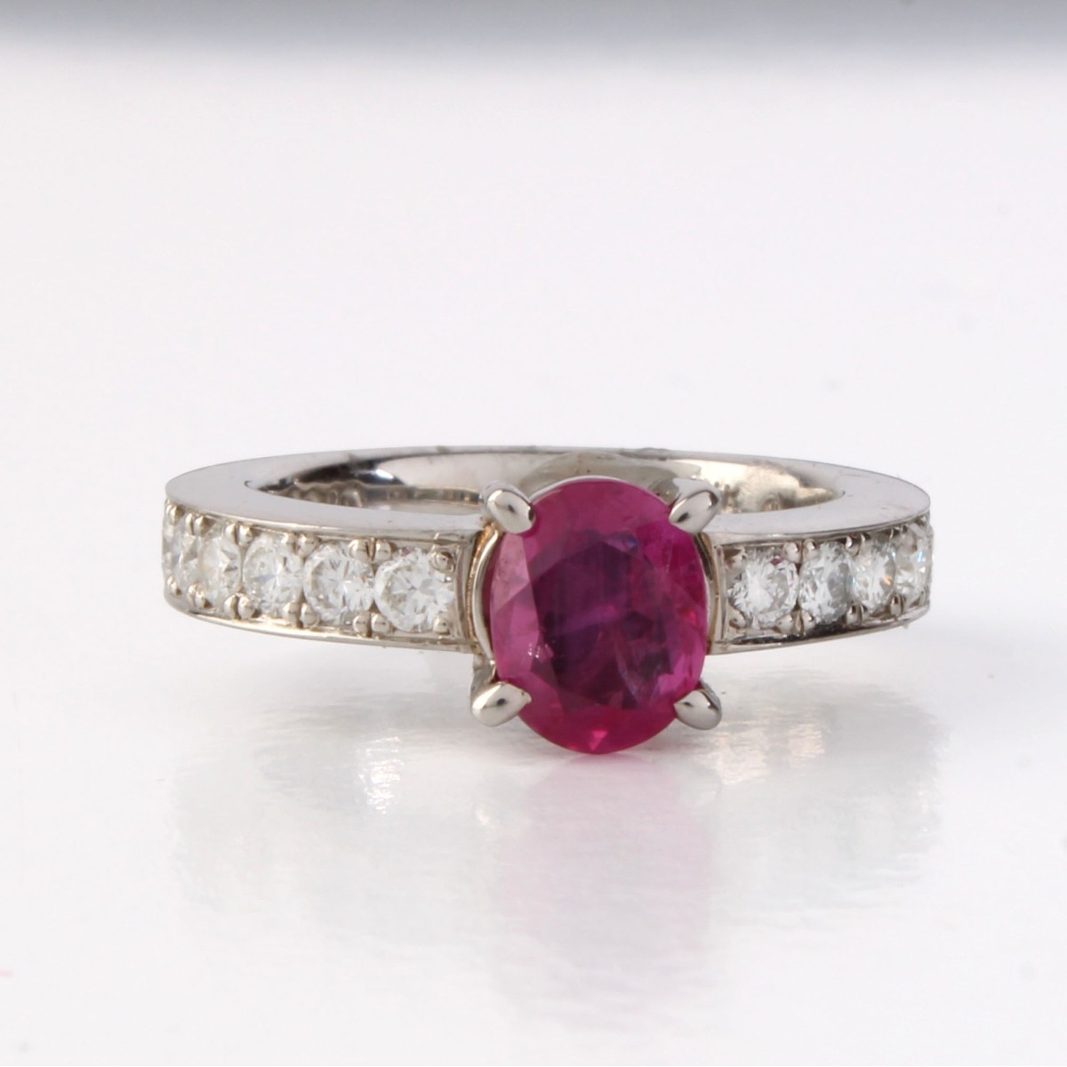 GIA Burma No-heat Ruby Ring