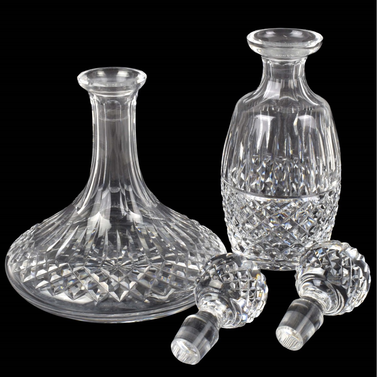 Waterford Cut Crystal Decanters