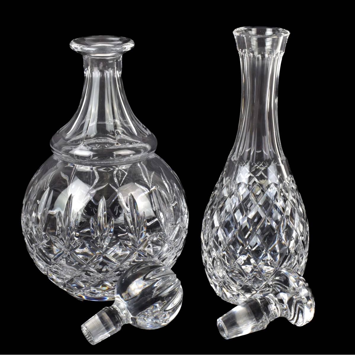 Waterford Cut Crystal Decanters