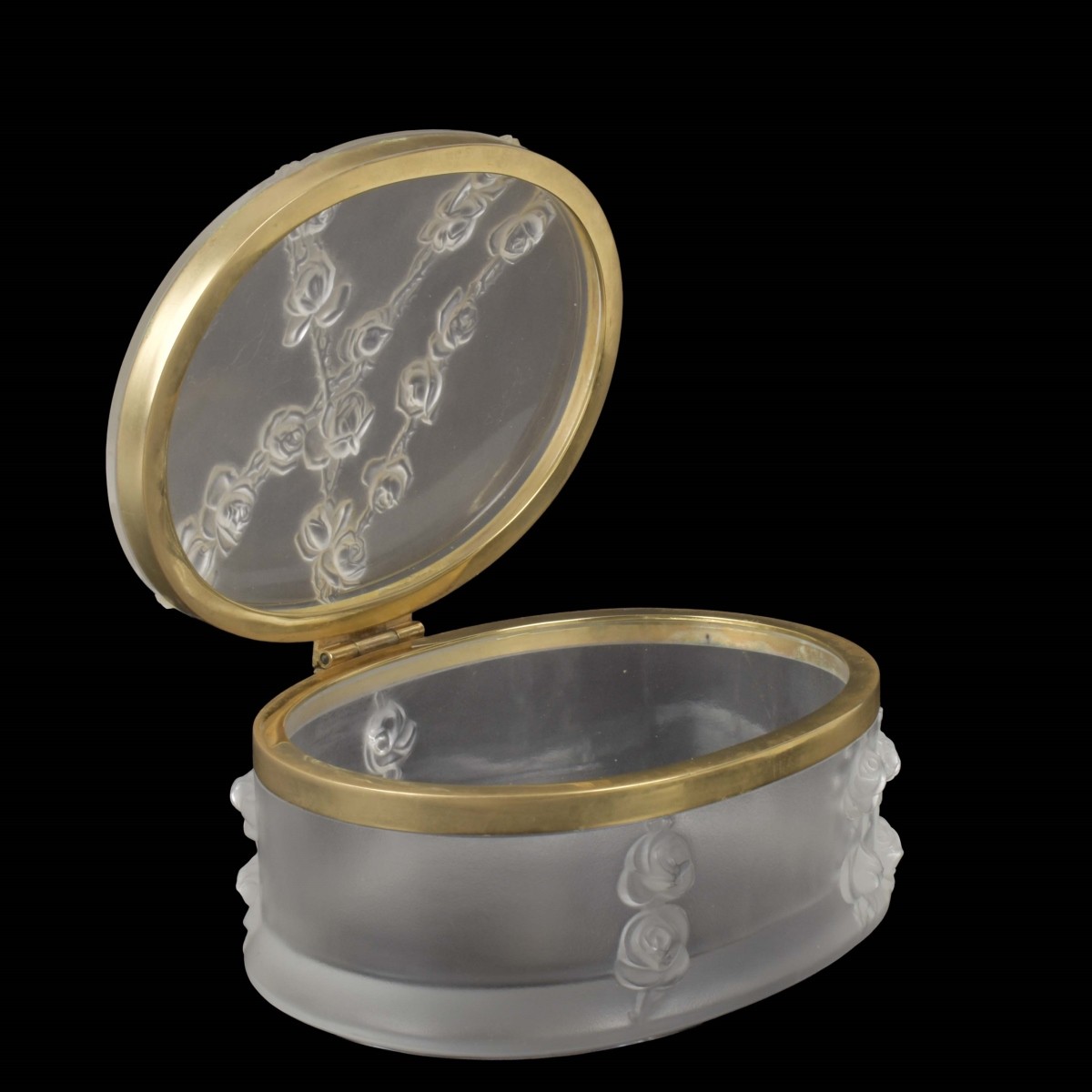 Lalique "Coppelia" Jewelry Box