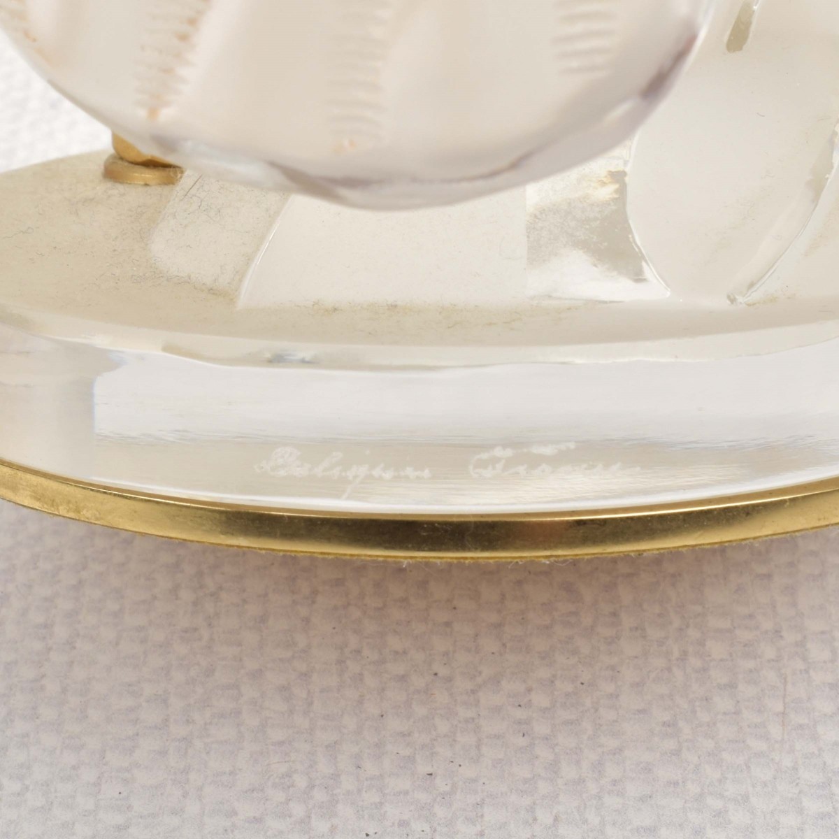 Lalique France "Ariane" Table Lamp
