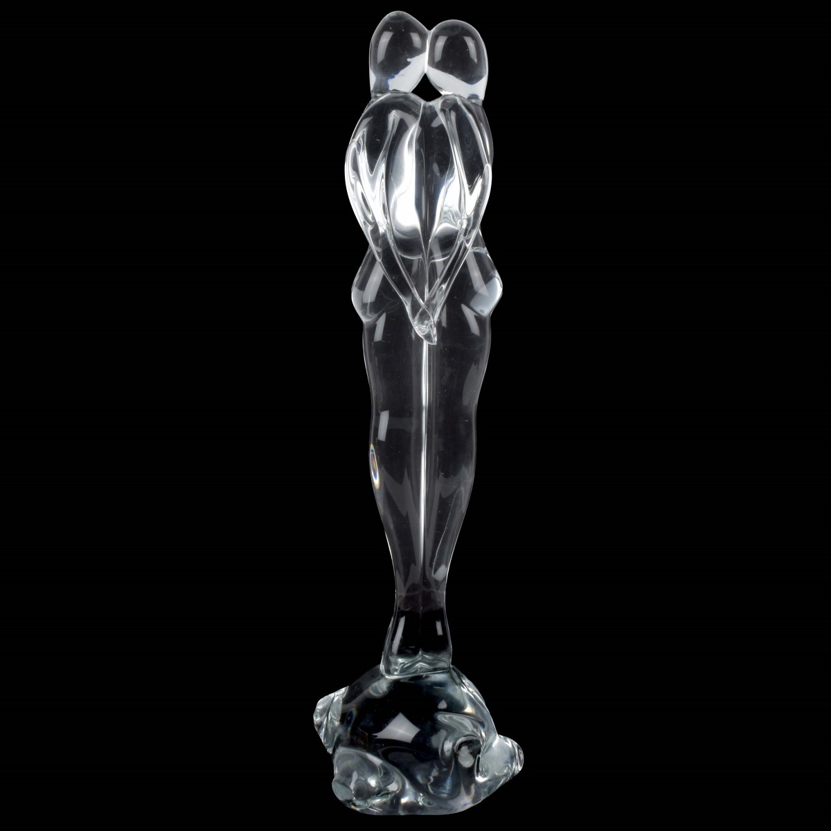Murano Glass Lovers Sculpture