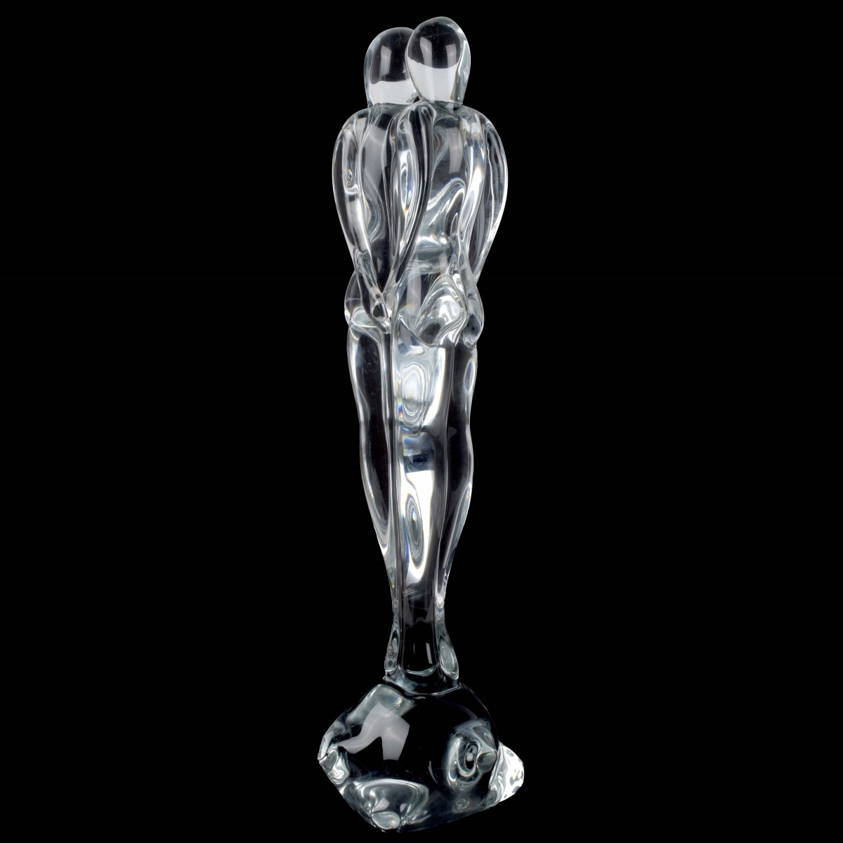 Murano Glass Lovers Sculpture