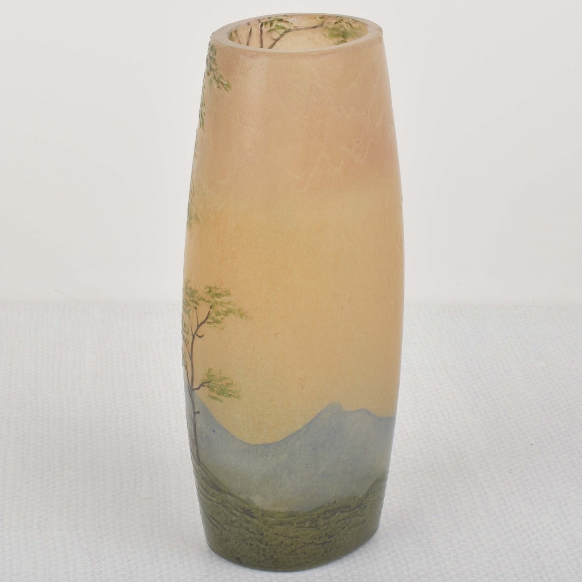 Legras French Landscape Vase