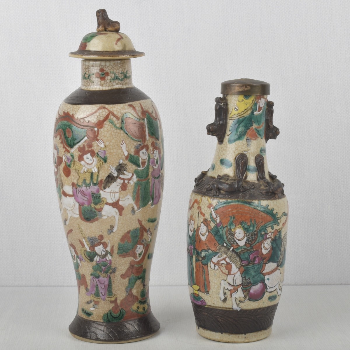 Chinese Chenghua Style Urns