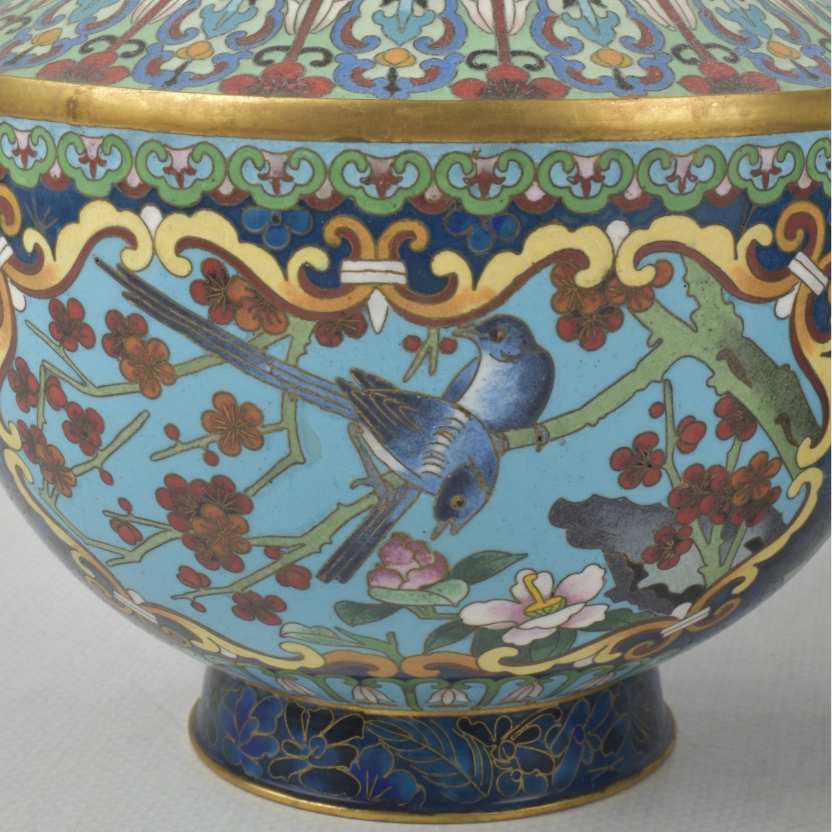 Vintage Chinese Cloisonne Vases