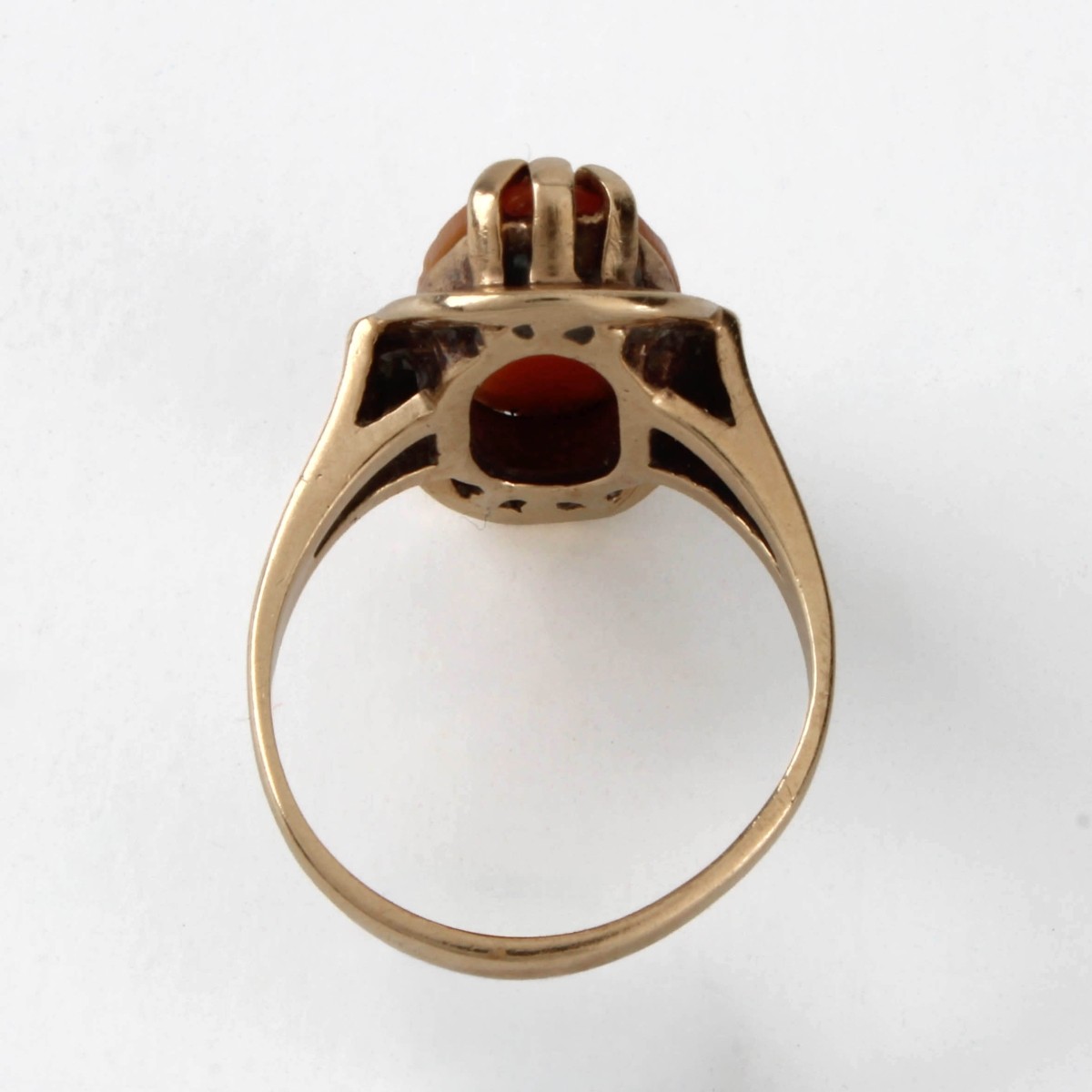 Cameo and 10K Ring
