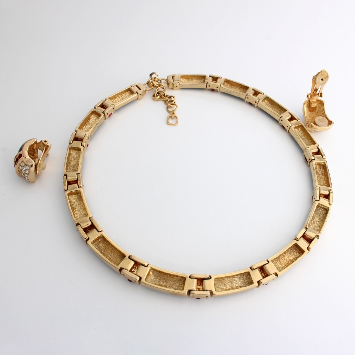 Gross German Fashion Necklace & Earrings