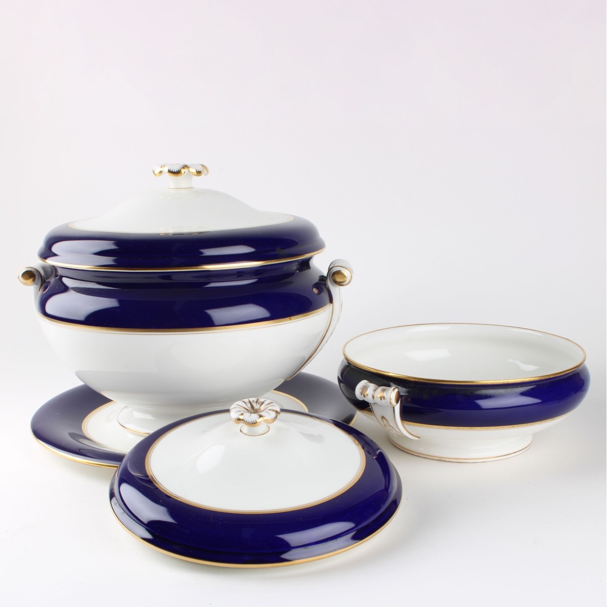 Assembled Wedgewood and Royal Worcester