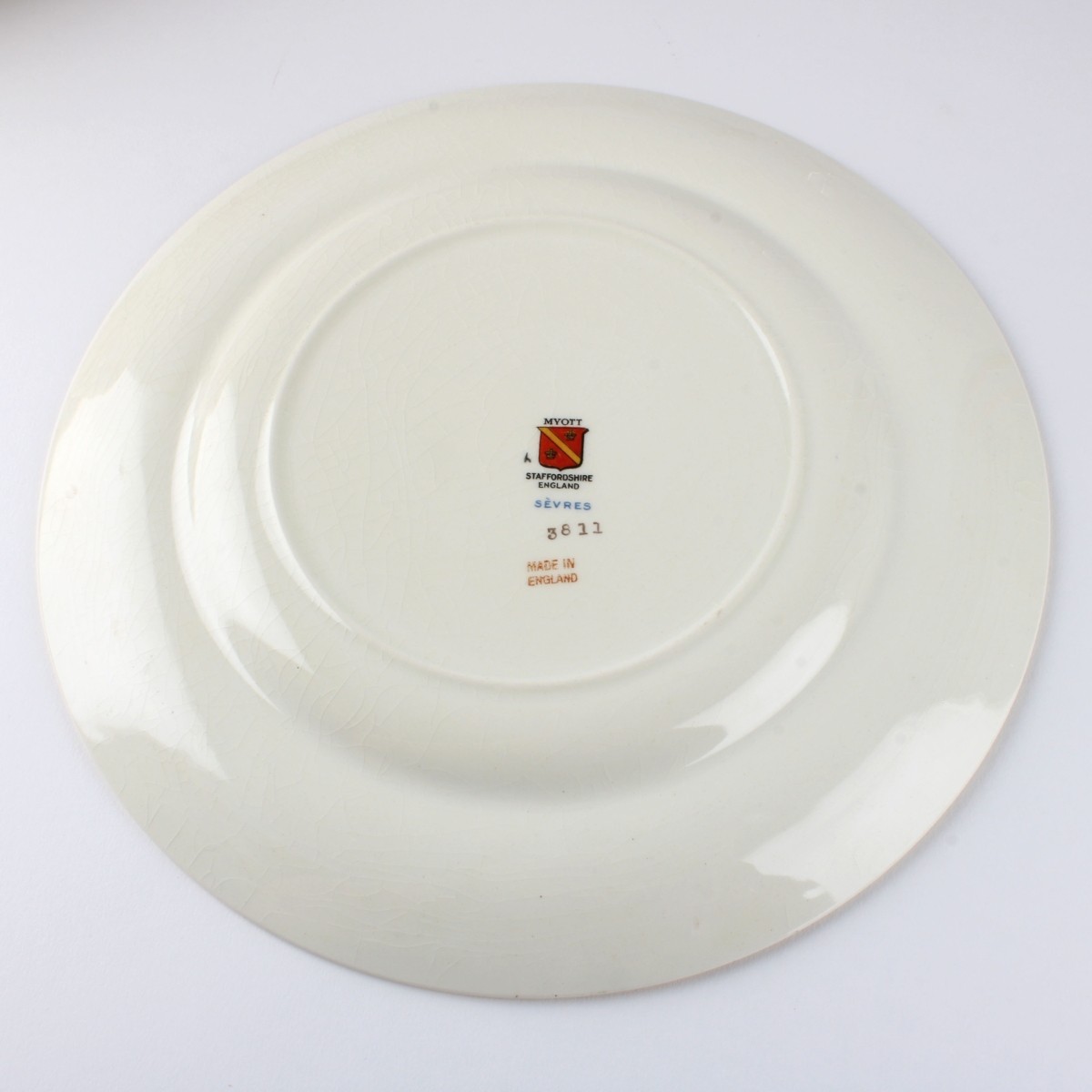 Myott Sevres Staffordshire Plates