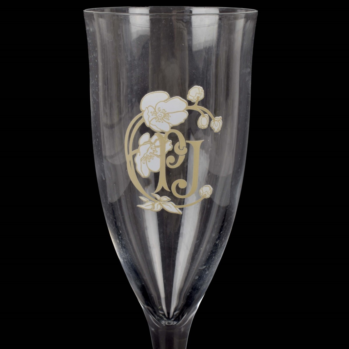 Perrier Jouet Crystal Flutes