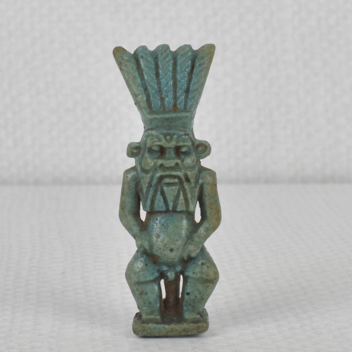 Ancient "Bes" Potted Figurine