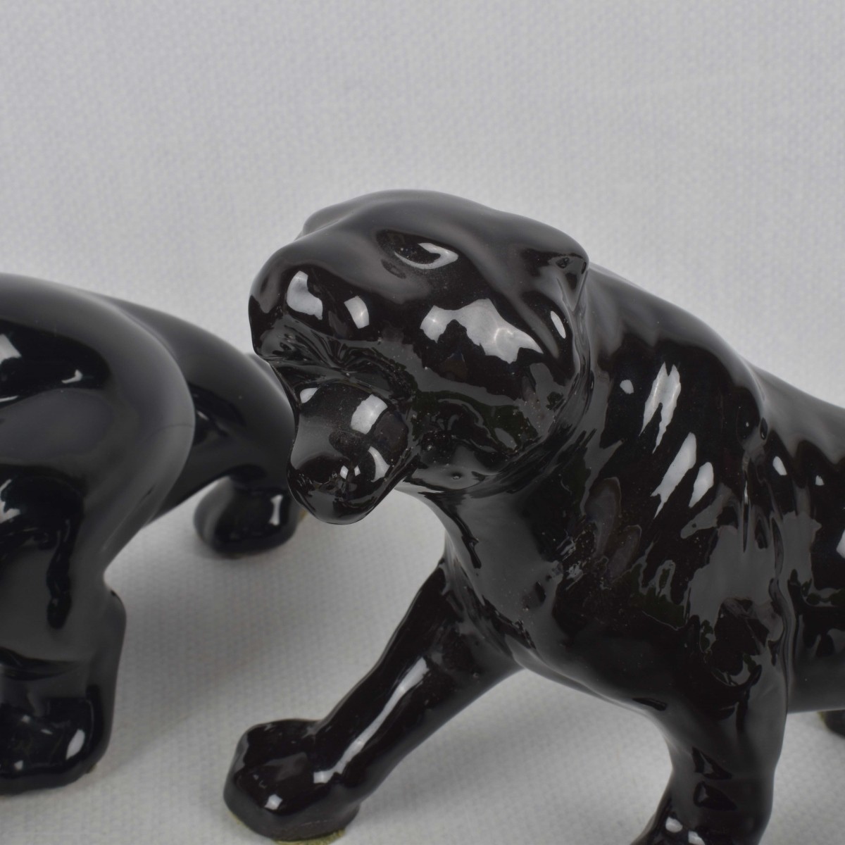 Mid-century Porcelain Animal Sculptures