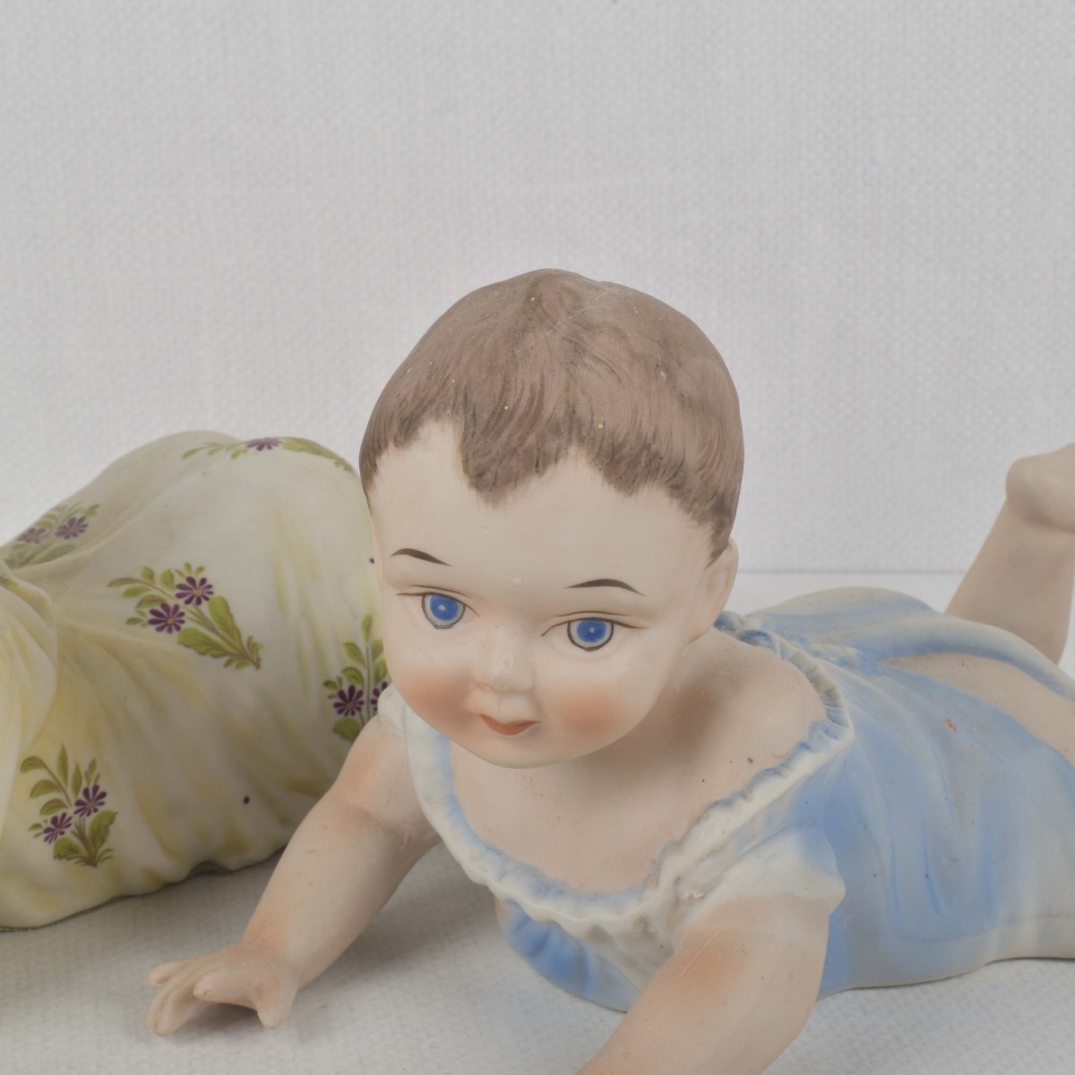 Porcelain Bisque Piano Babies