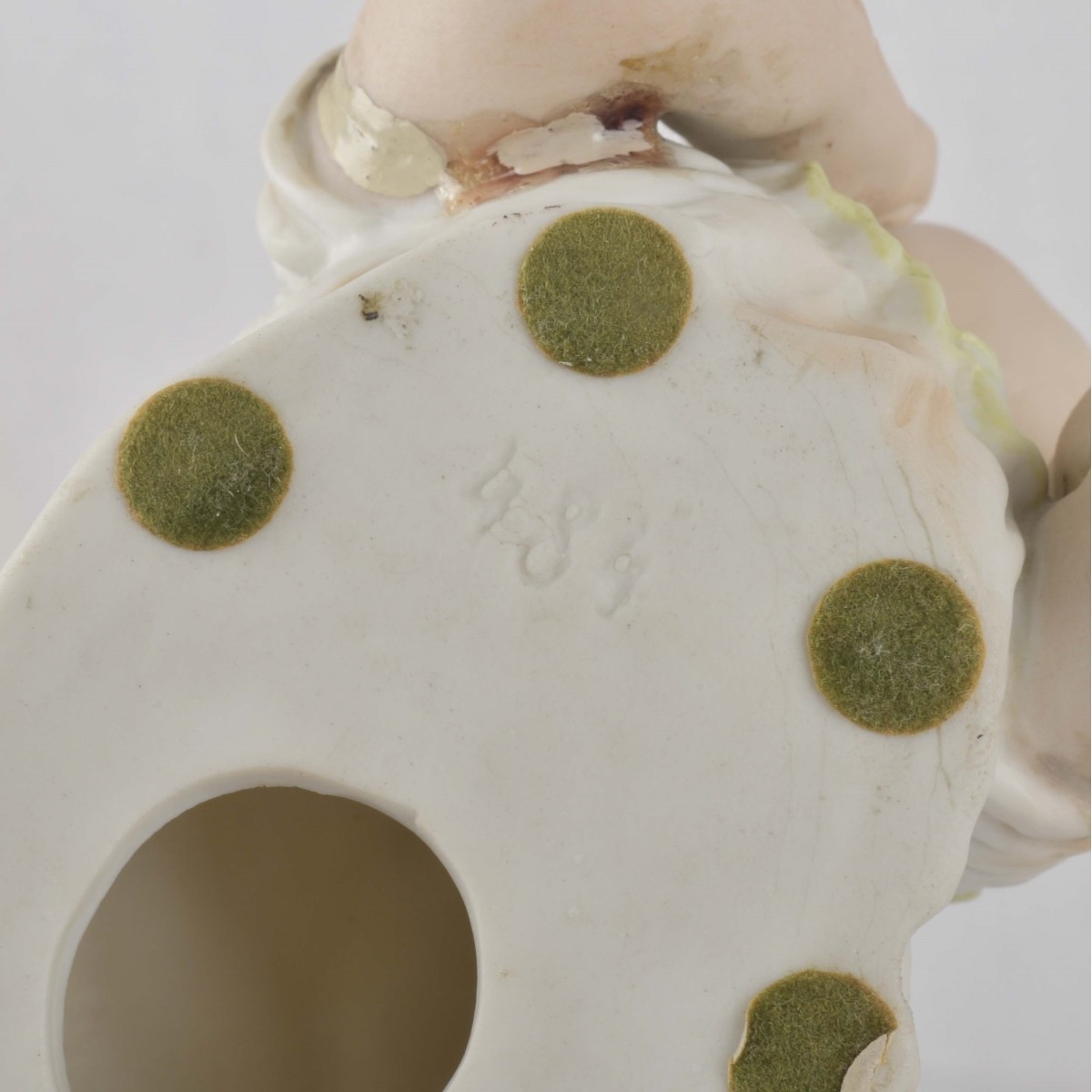 Porcelain Bisque Piano Babies