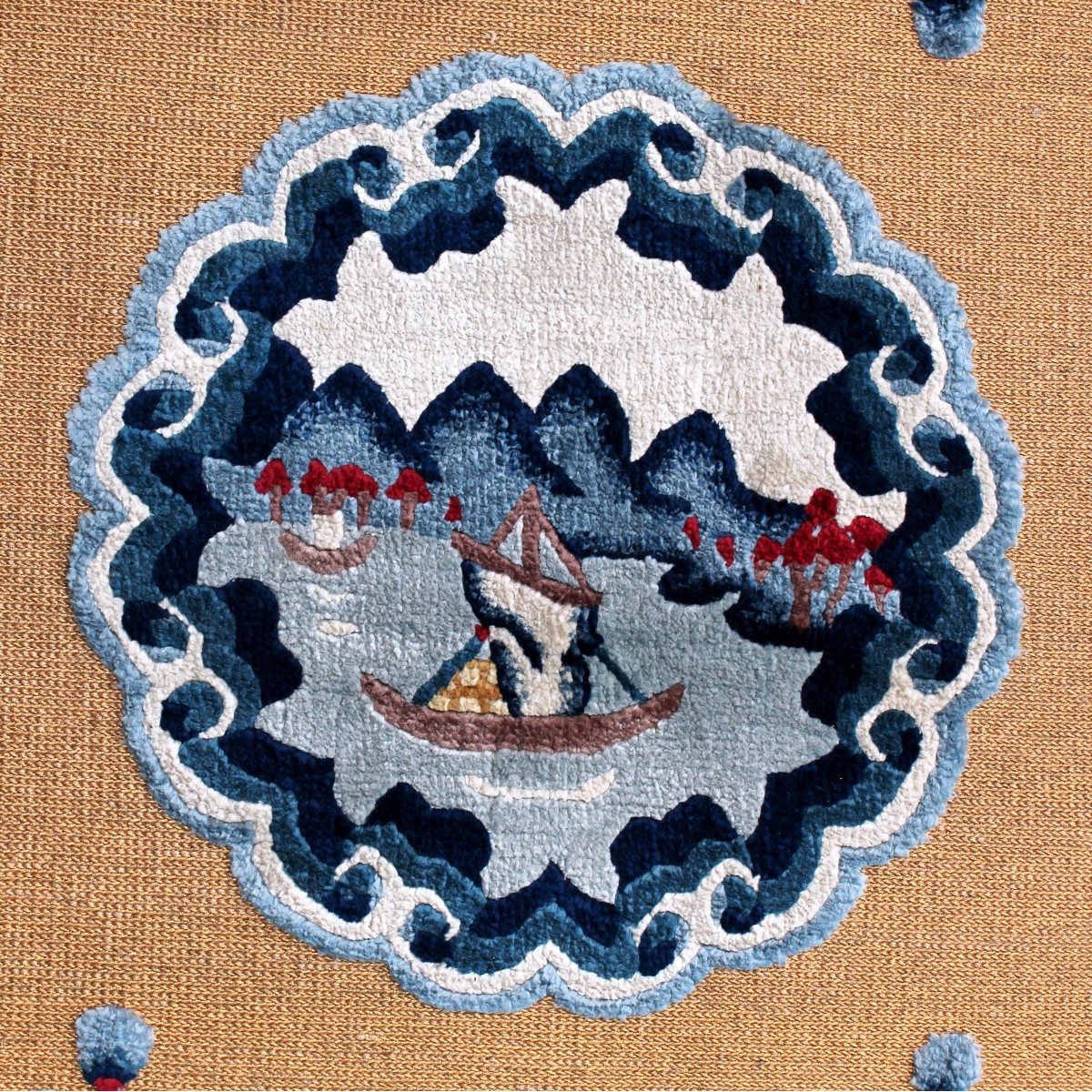 Chinese Silk Rug