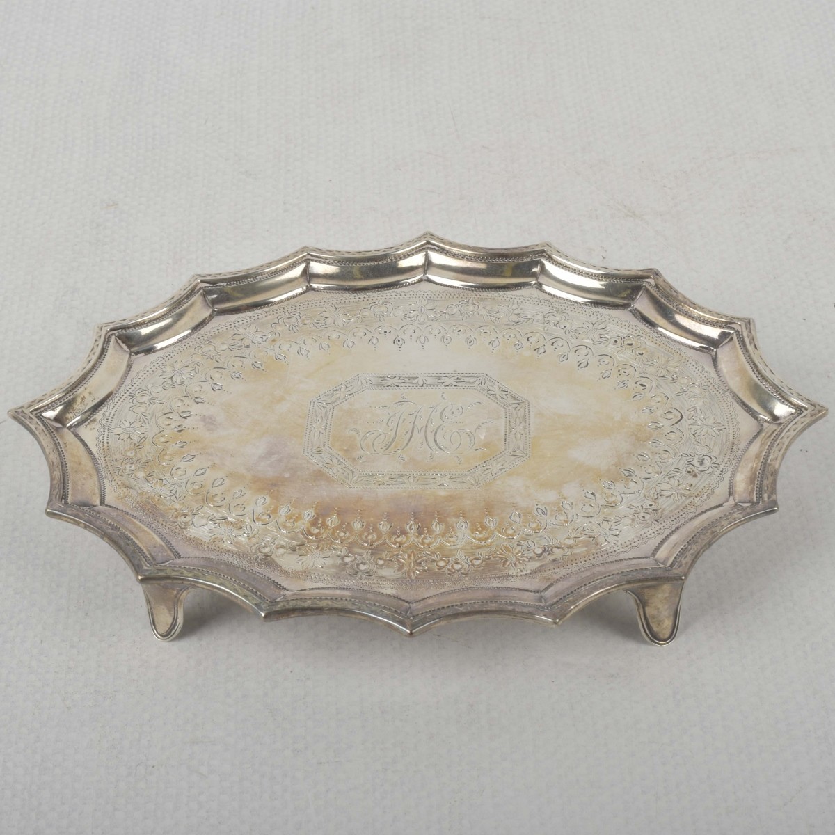 Henry Chawner Sterling Silver Salver