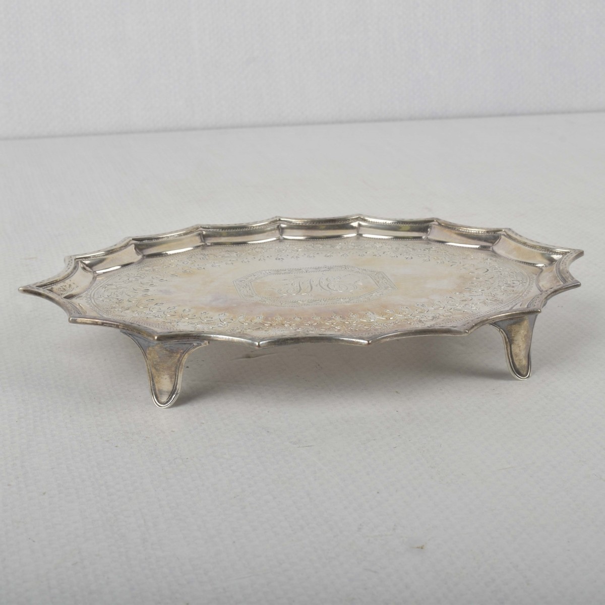 Henry Chawner Sterling Silver Salver