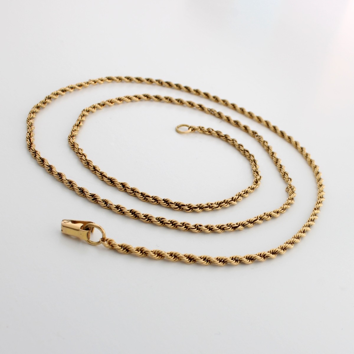 14K Rope Link Chain
