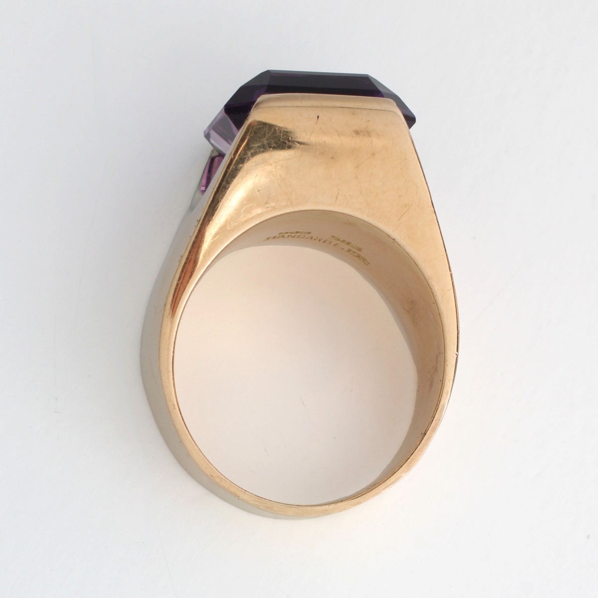 Amethyst and 14K Ring
