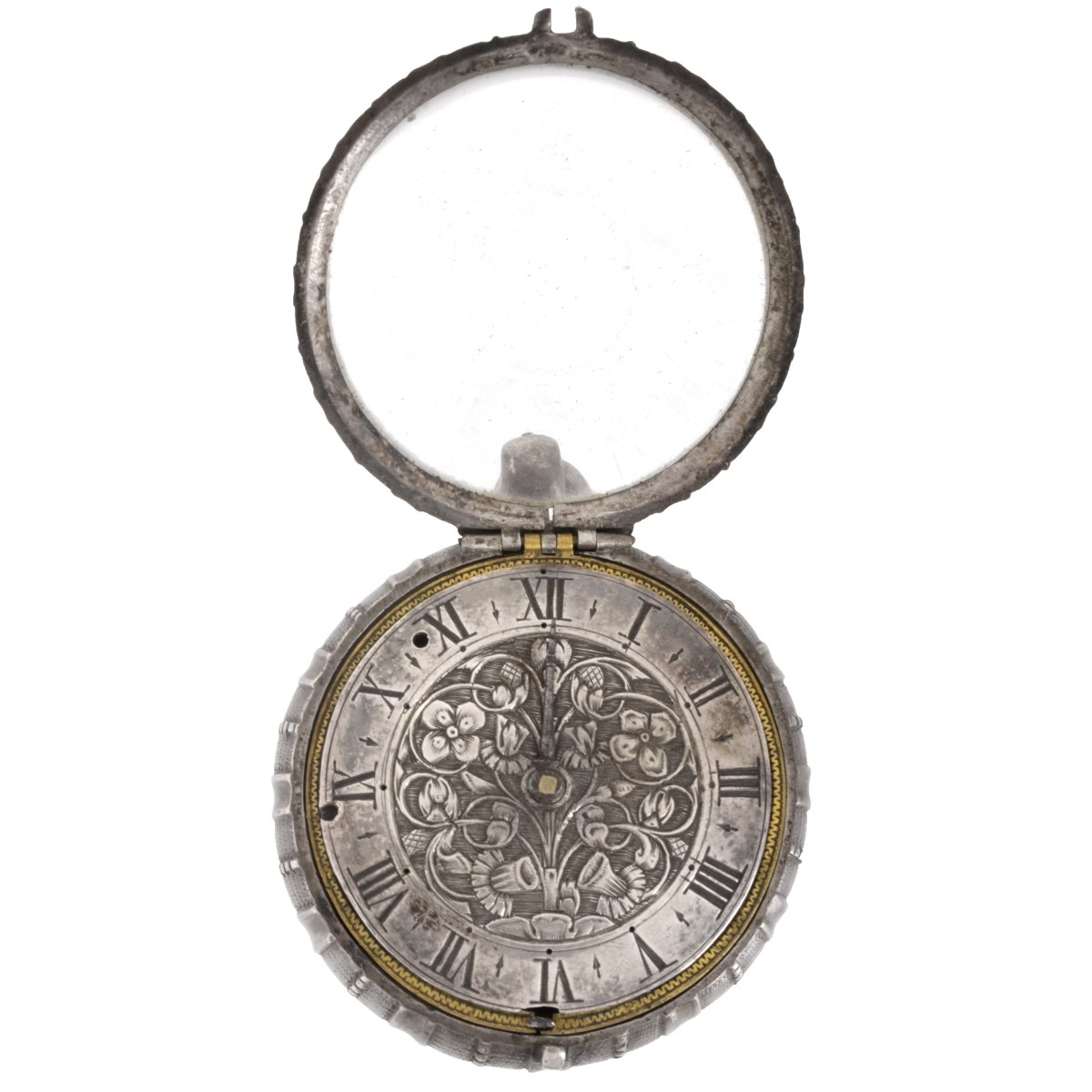 Rare 17th Century Silver Pocket Watch